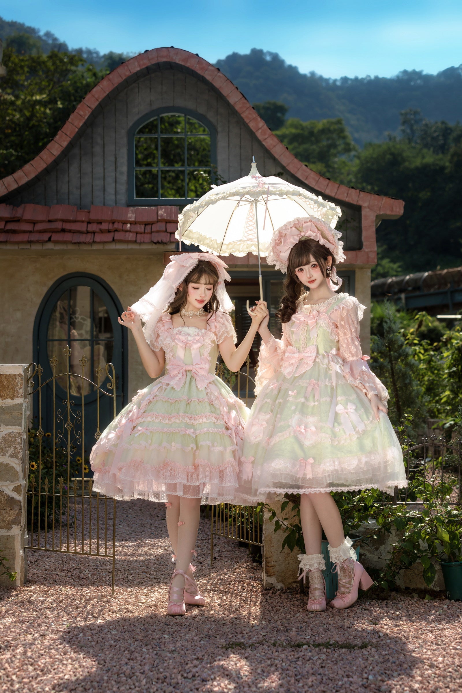 Sakura Confession One Piece — Pink Green — image 8