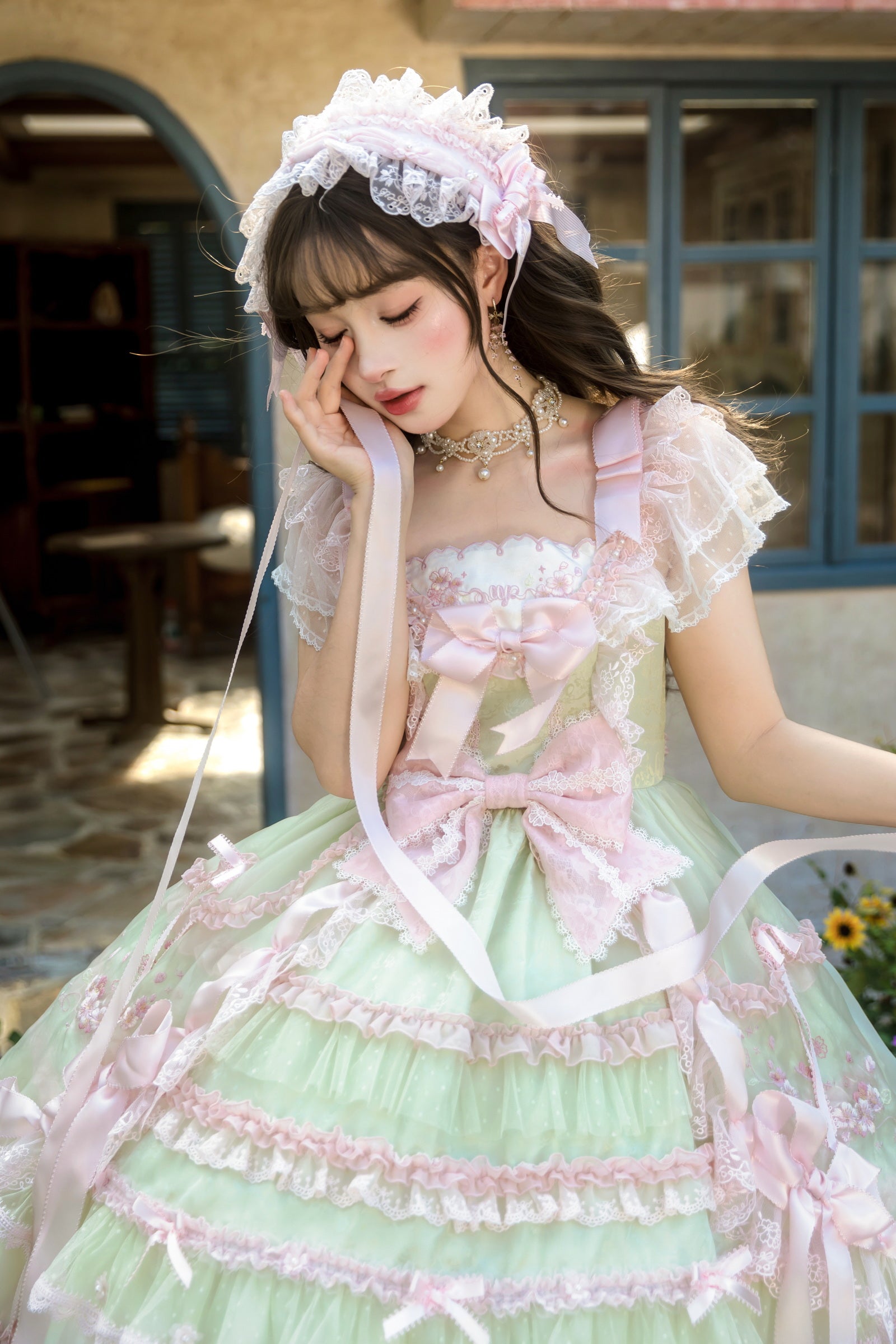 Sakura Confession One Piece — Pink Green — image 11
