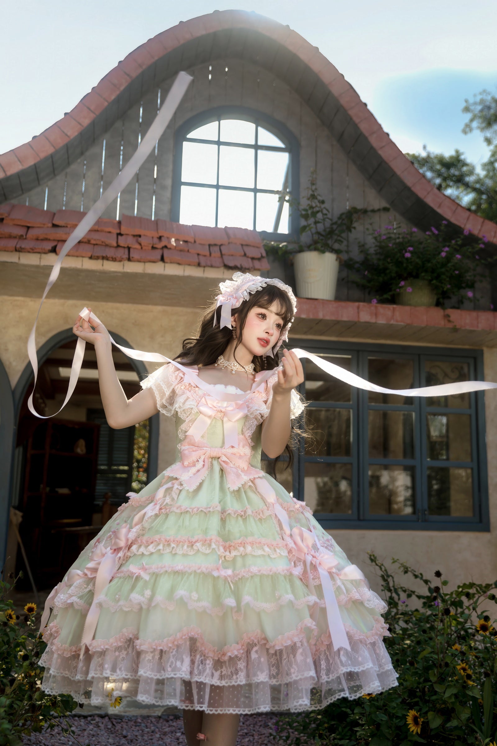 Sakura Confession One Piece — Pink Green — image 12