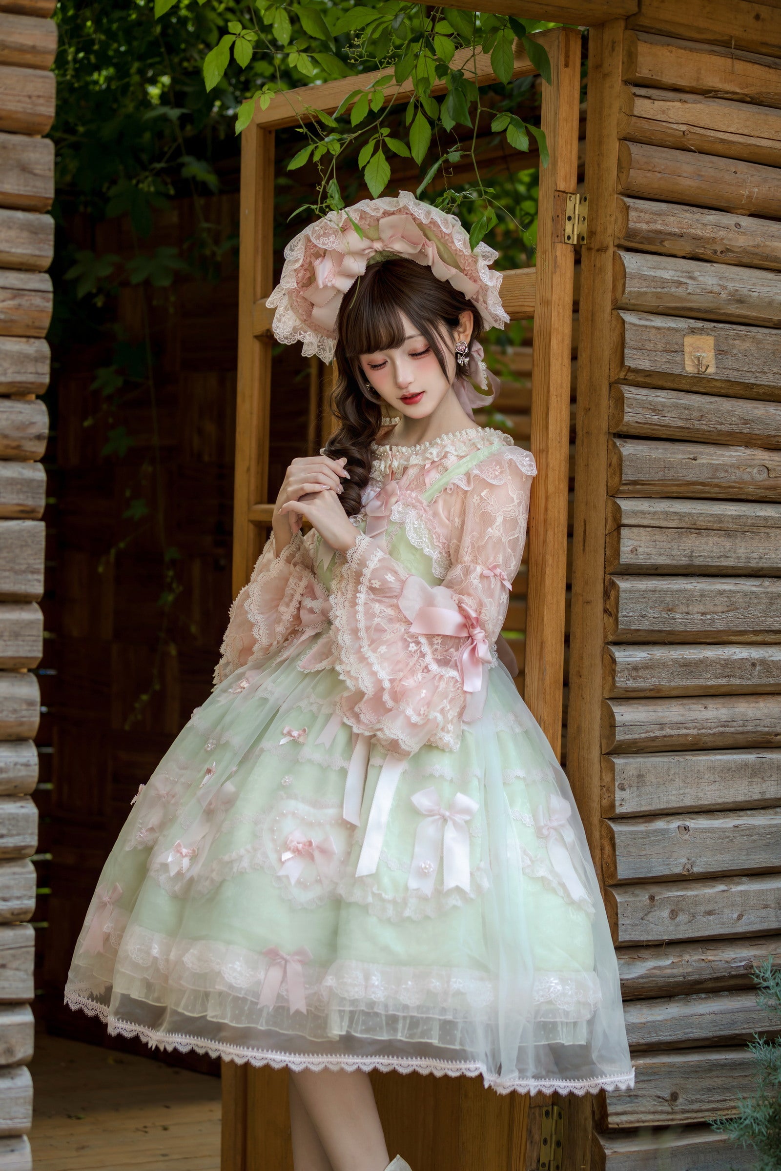 Sakura Confession One Piece — Pink Green — image 14