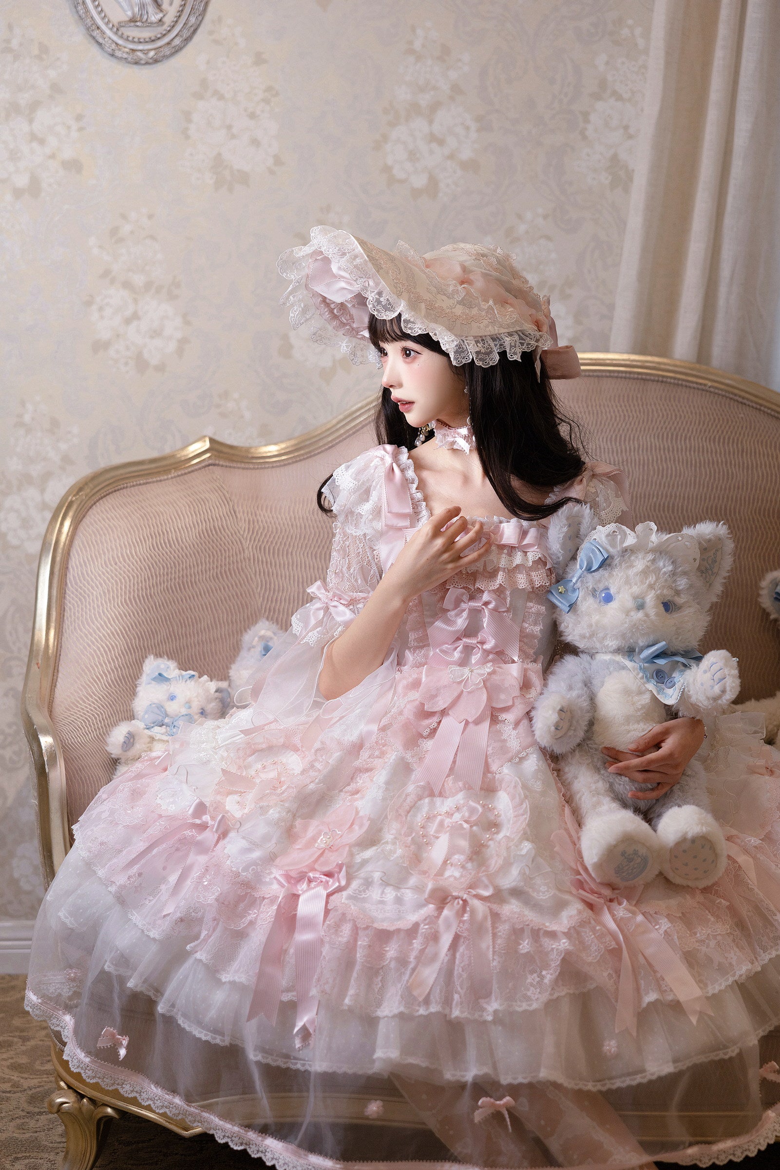 Sakura Confession One Piece — White Pink — image 1