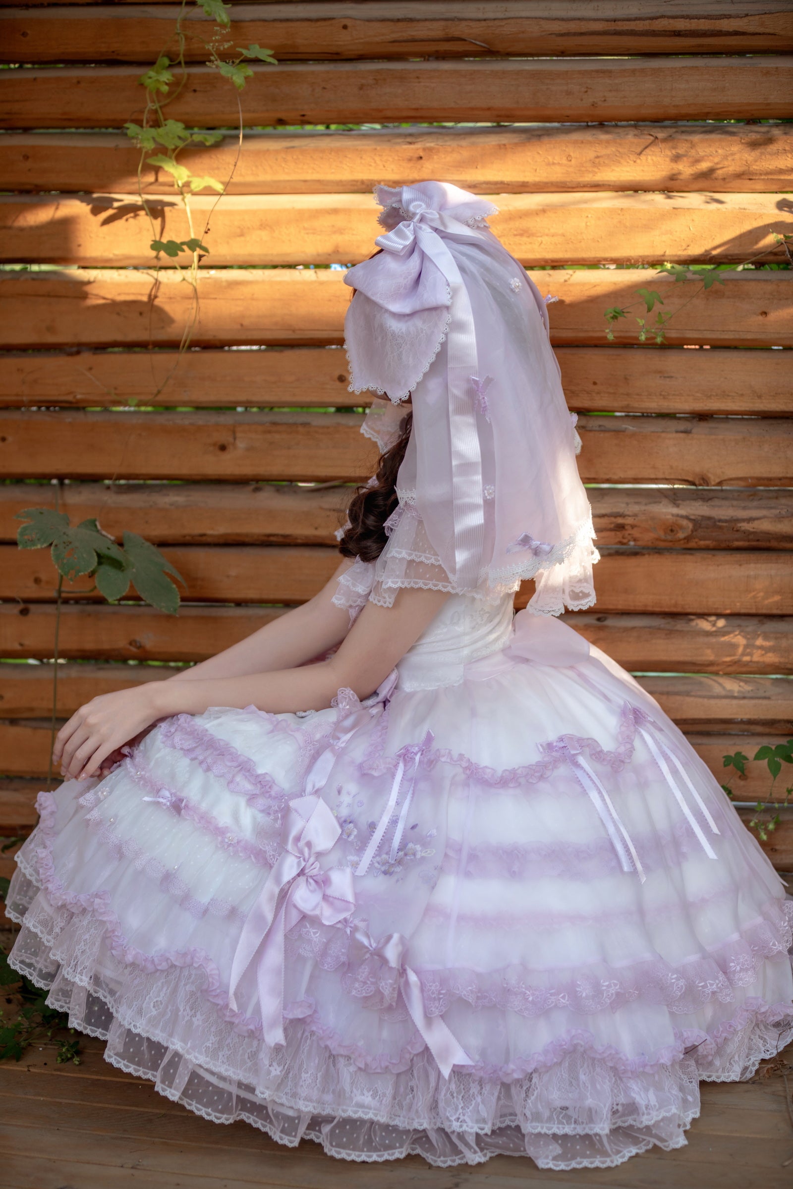Sakura Confession One Piece — White Purple — image 1