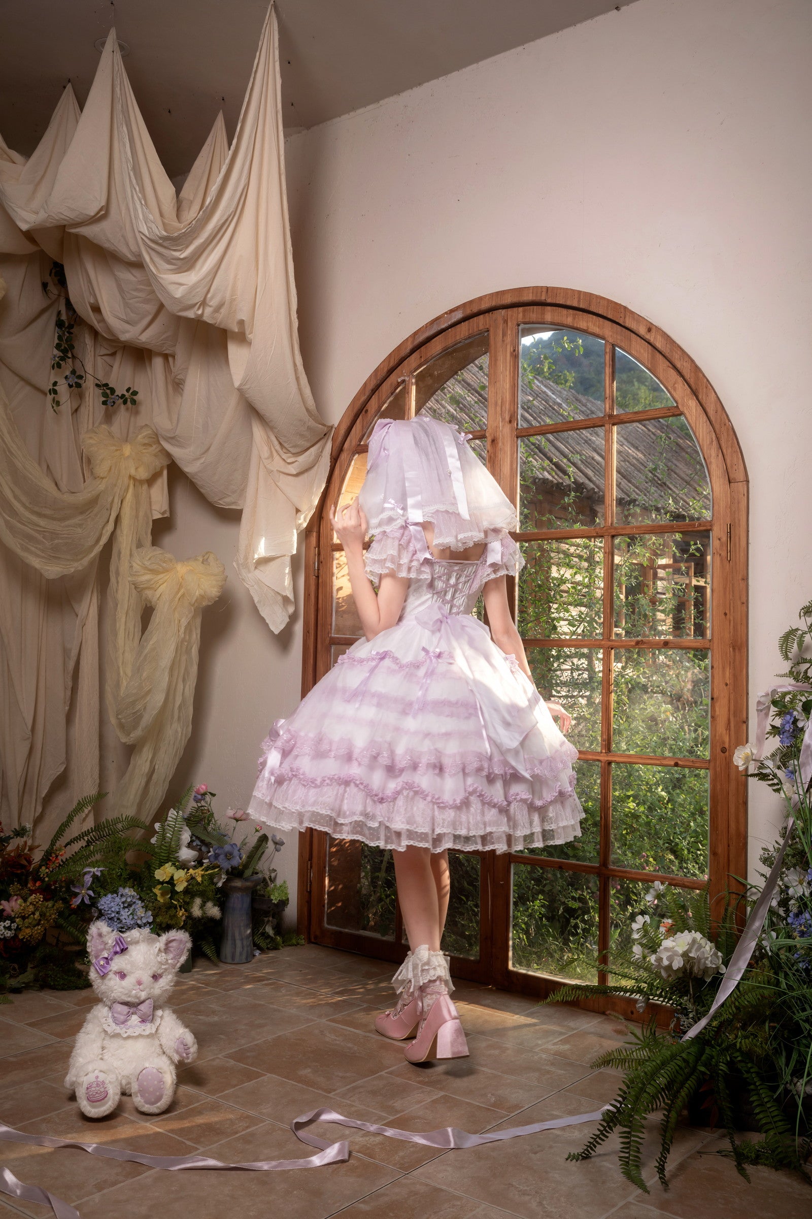 Sakura Confession One Piece — White Purple — image 3