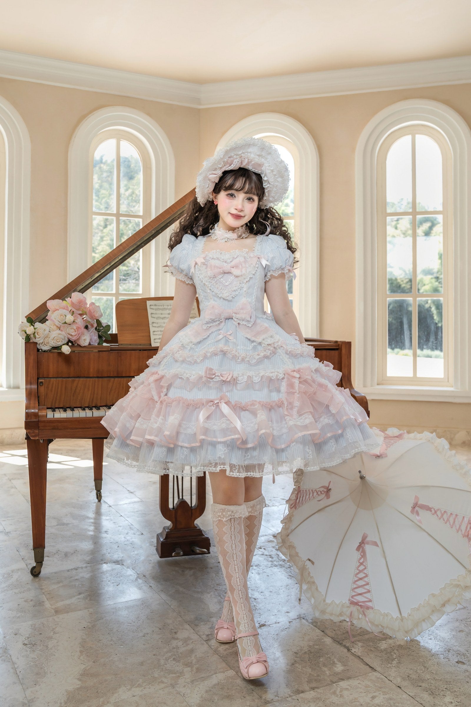 Striped Otome Doll One Piece